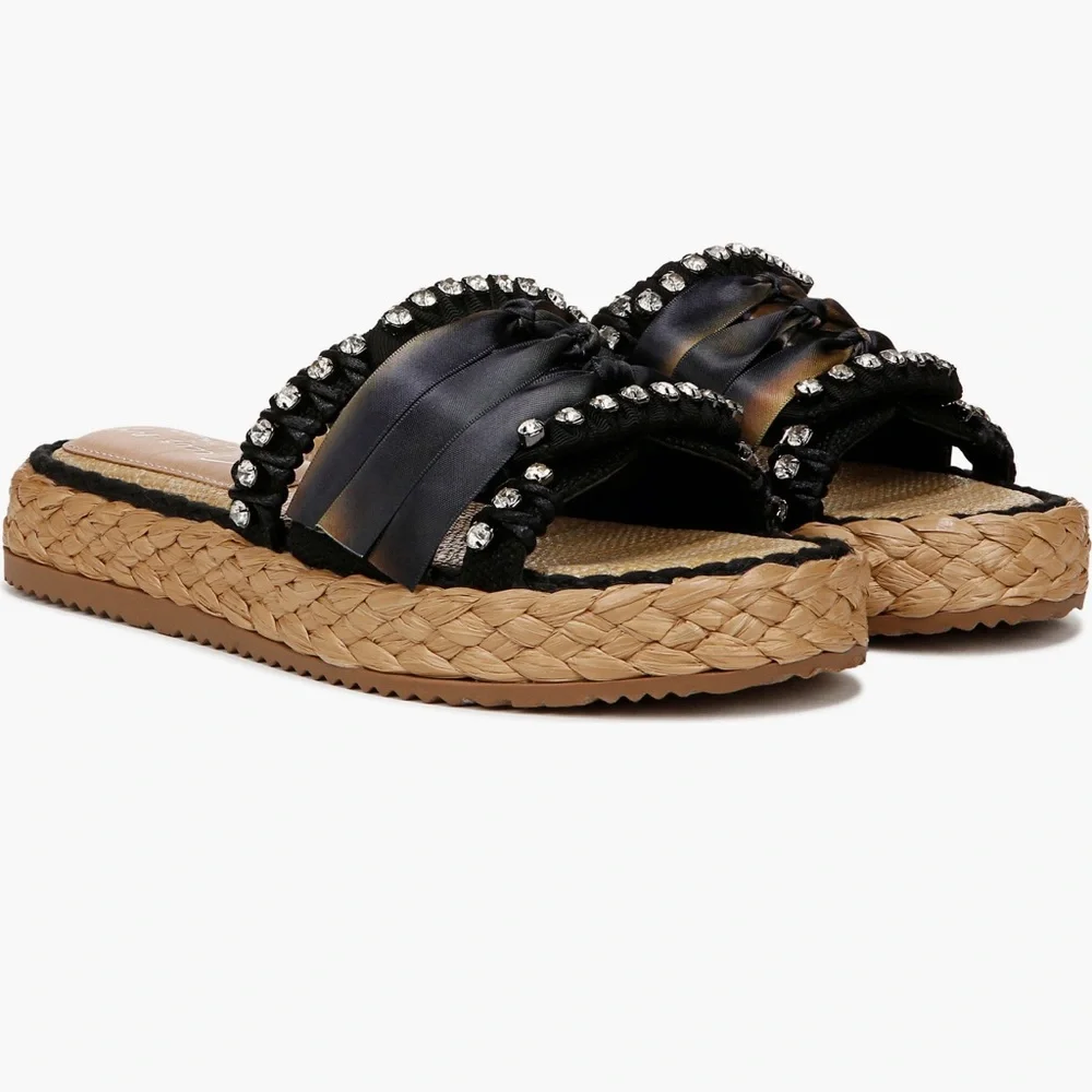 Circus by Sam Edelman WYATT, black sandals - Picture 4 of 10